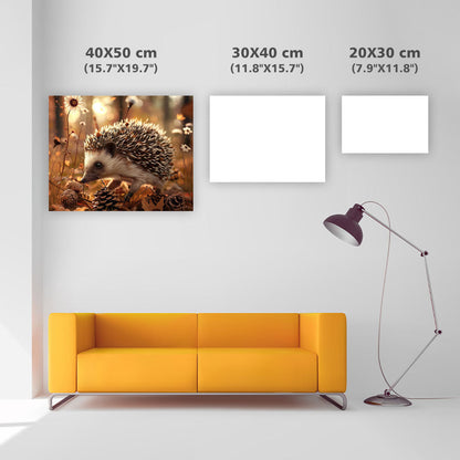 Pinecone Hedgehog - Diamond Painting