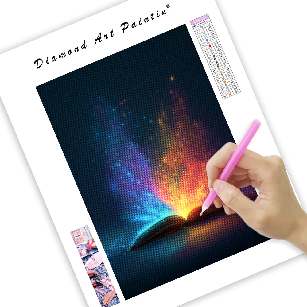 Magic Book Energy - Diamond Painting