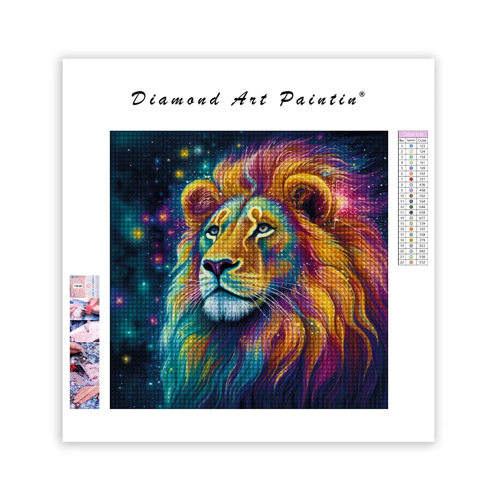 Lion Mane - Diamond Painting