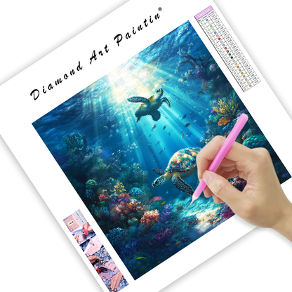 Underwater Coral Reef - Diamond Painting