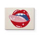 Lips and Tongue - Punch Needle