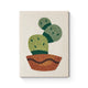 Cactus Embroidery in Pot - Punch Needle