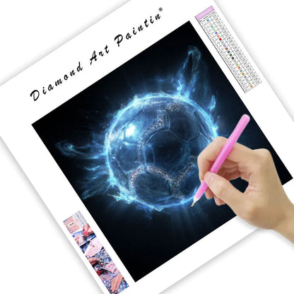 Enchanted Soccer Ball - Diamond Painting
