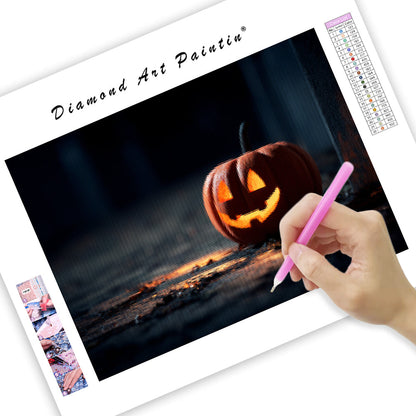 Pumpkin Night Glow - Diamond Painting