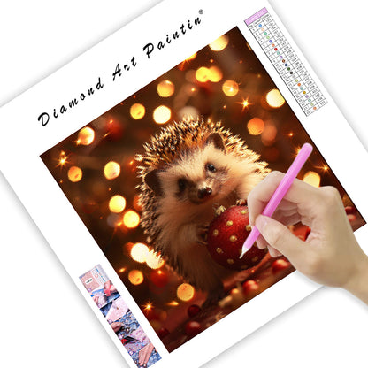 Holiday Hedgehog - Diamond Painting