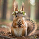 Pine Squirrel - Diamond Painting