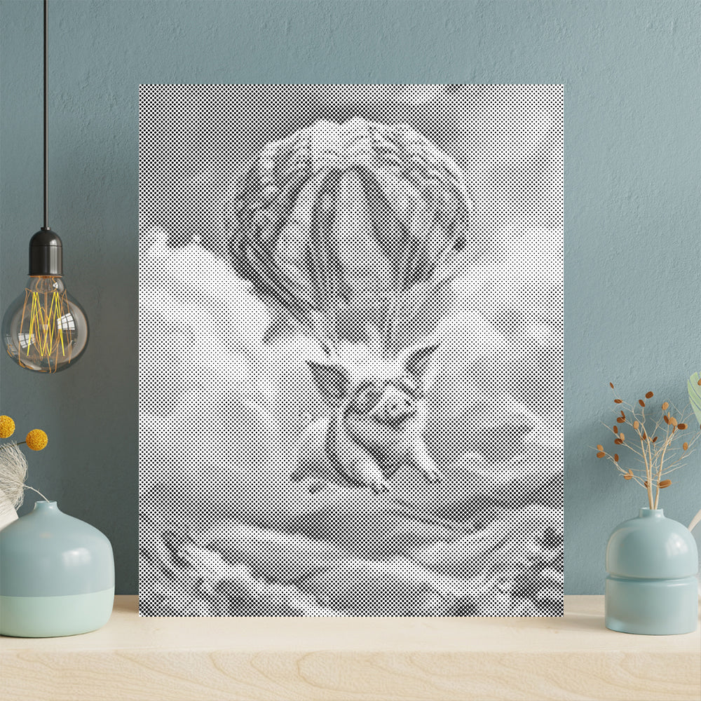 Flying Pig - Dot Painting