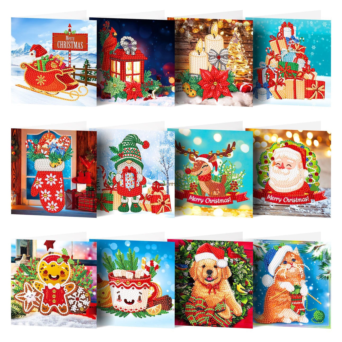 Greeting Card - Christmas Delight Set