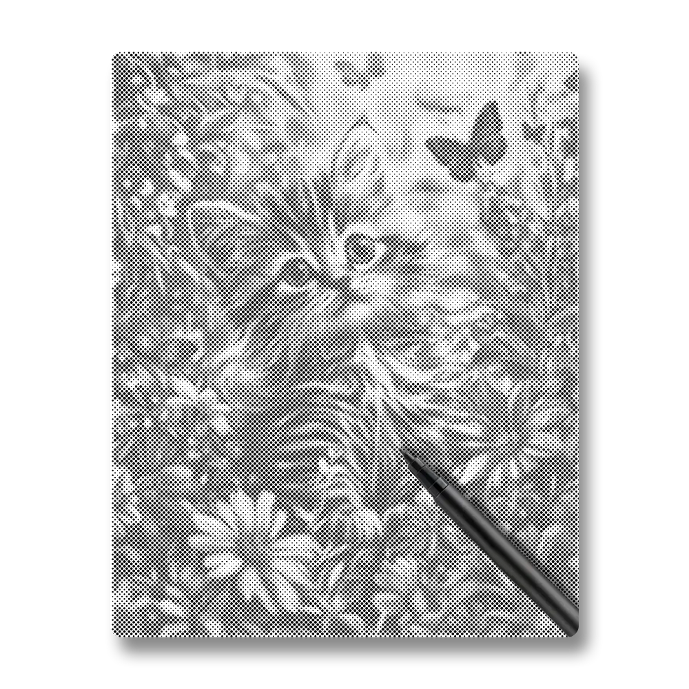 Garden Kitten - Dot Painting