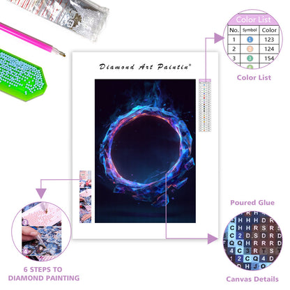Ice Magic Symbol - Diamond Painting