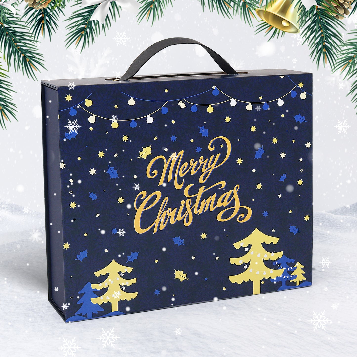 Diamond Painting Christmas Mystery Gift Box-Blue