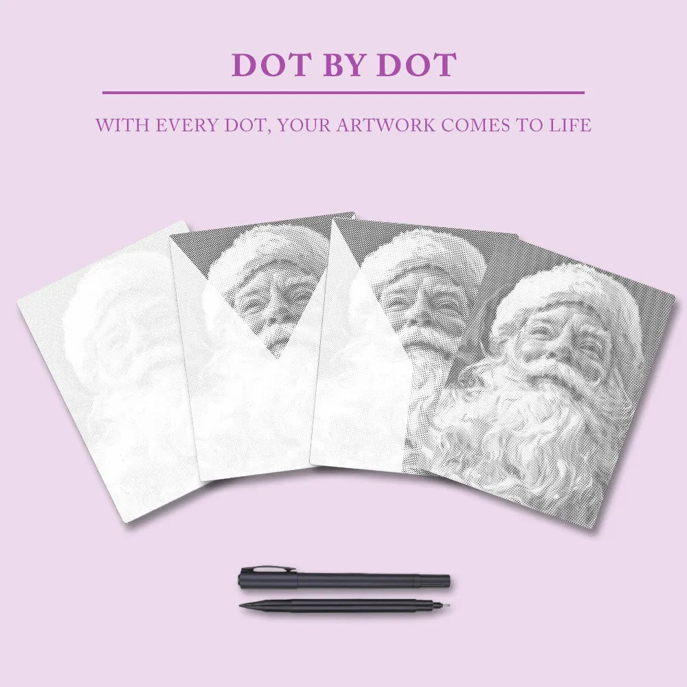 The Kind Santa Claus - Dot Painting