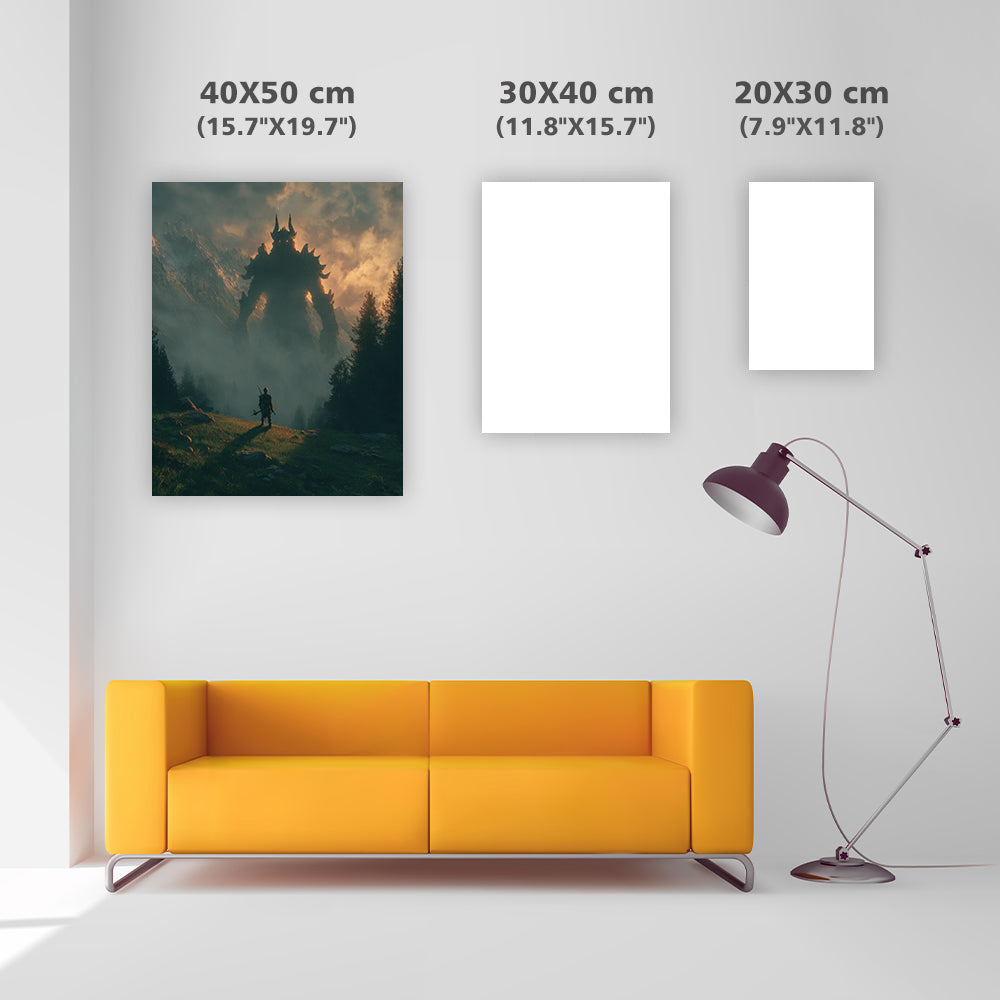 Giant’s Shadow Over the Land - Diamond Painting