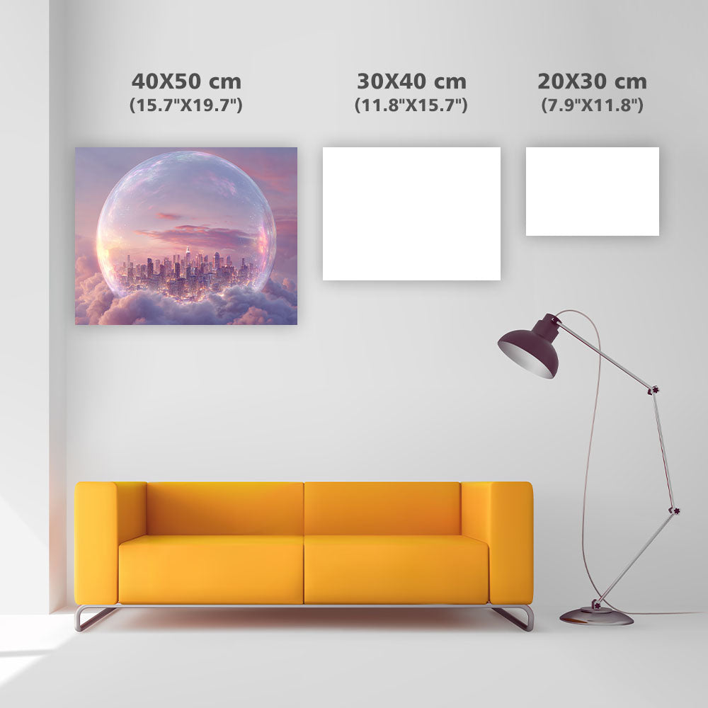 Bubble City - Diamond Painting