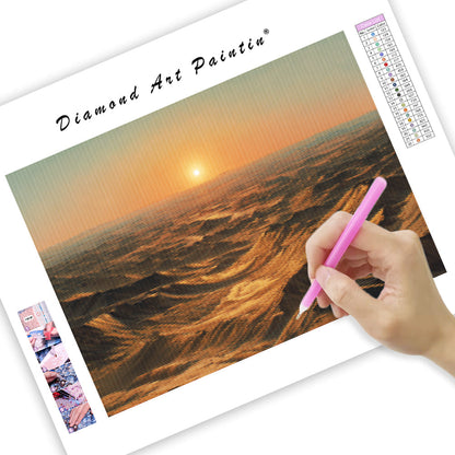 Vast Desert Landscape - Diamond Painting
