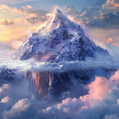 Immortal Mountain Cloudland - Diamond Painting