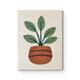Verdant Potted Plant - Punch Needle