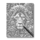 Foliage and Lion's Fury - Dot Painting