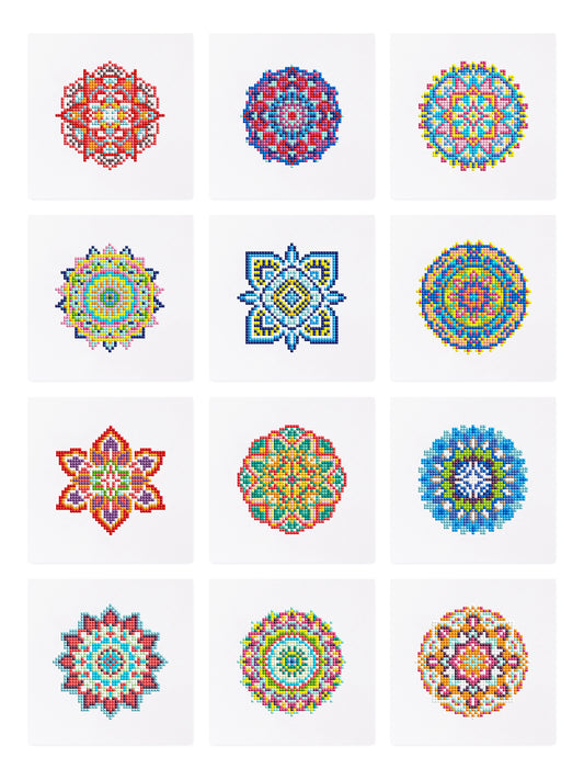 Mini-Colorful Mandala Creations