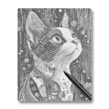 Calico Cat - Dot Painting