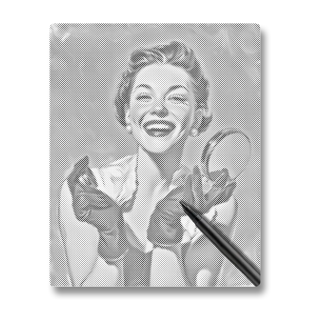 Exquisite makeup - Dot Painting