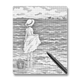 Girl on Beach - Dot Painting