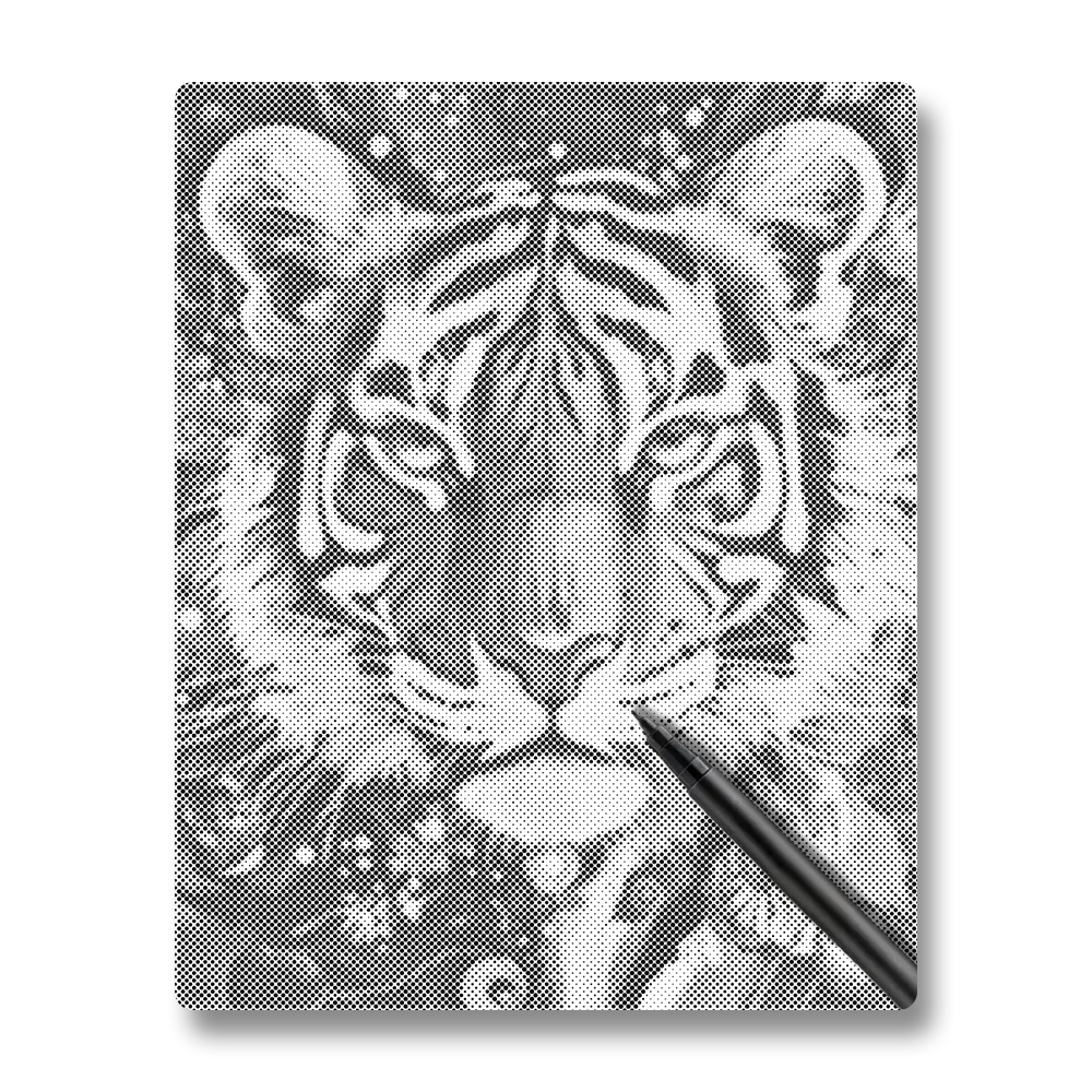 King of the forest - Dot Painting