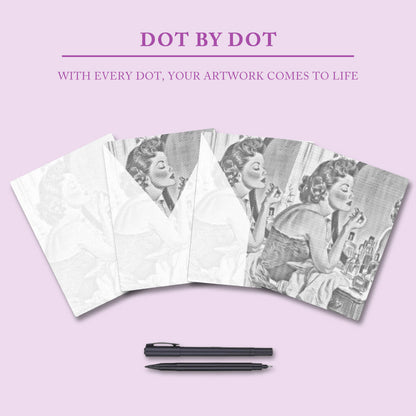 Perfect makeup - Dot Painting