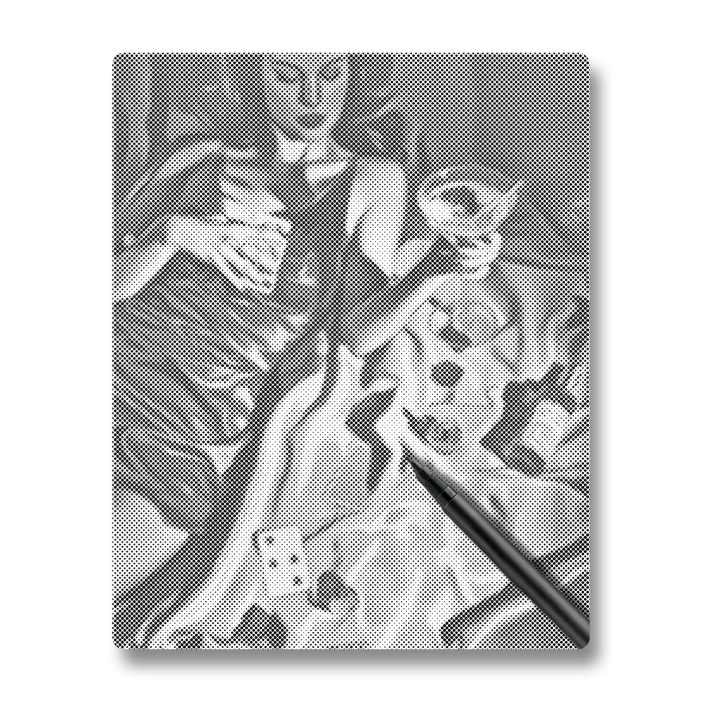 Poker and Drinks - Dot Painting