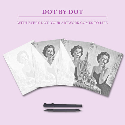 Retro Feelings - Dot Painting