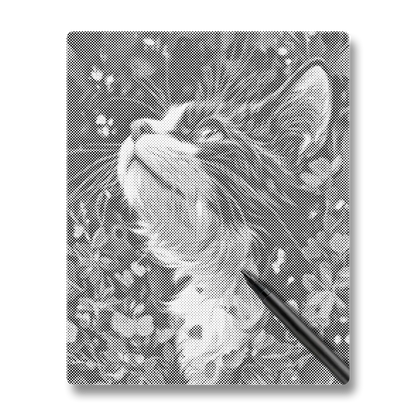 Selkirk Rex - Dot Painting