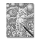 Starry Night Cat - Dot Painting