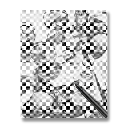 Sunny Drinks - Dot Painting