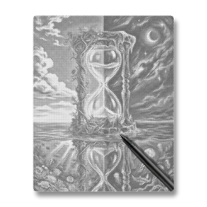 Time Hourglass - Dot Painting