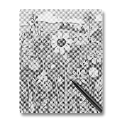 Wild Flowers - Dot Painting