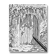 Wisteria Curtain Door - Dot Painting