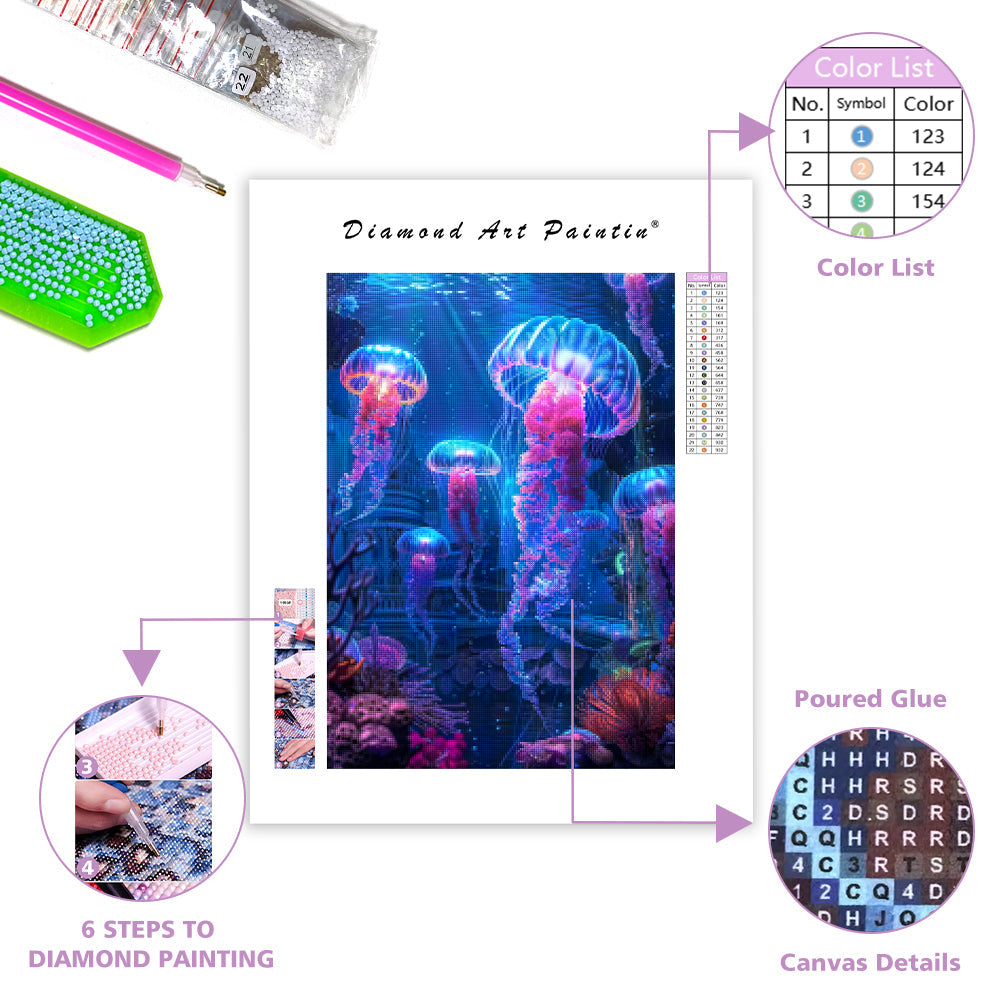 Coral Palace - Diamond Painting