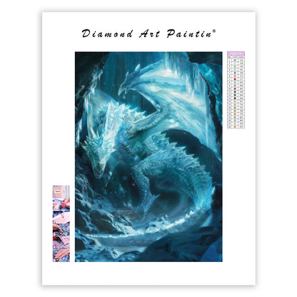 Frozen Wyrm - Diamond Painting