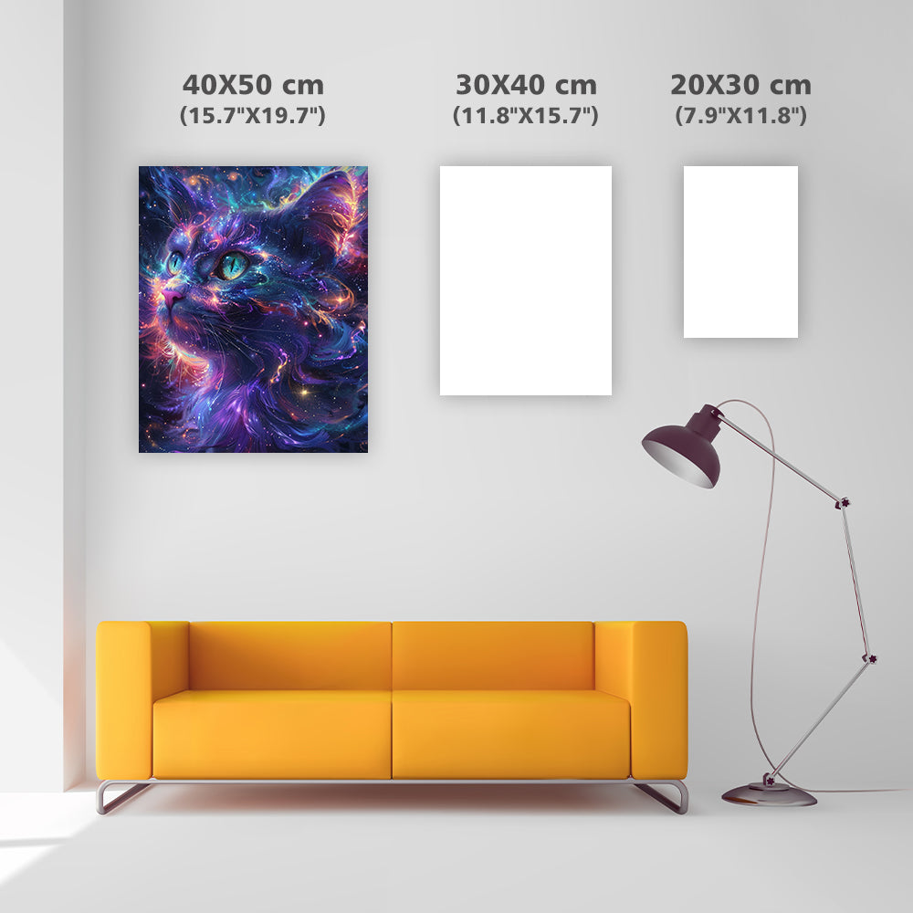 Galaxy Cat - Diamond Painting