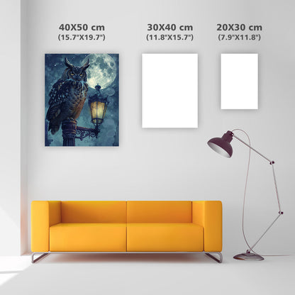 Galaxy Owl - Diamond Painting