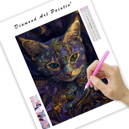 Gemstone Gaze - Diamond Painting
