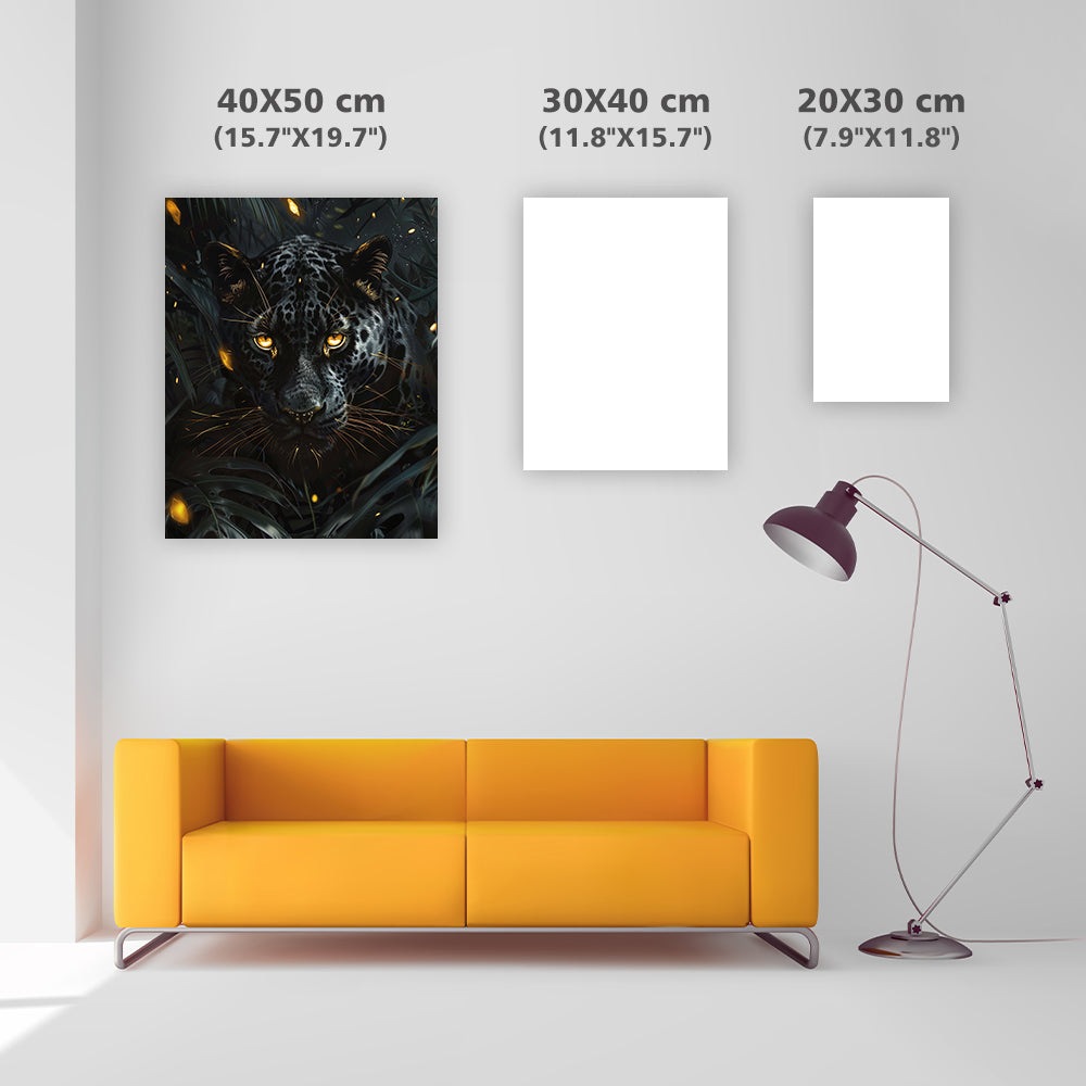 Golden Gaze - Diamond Painting