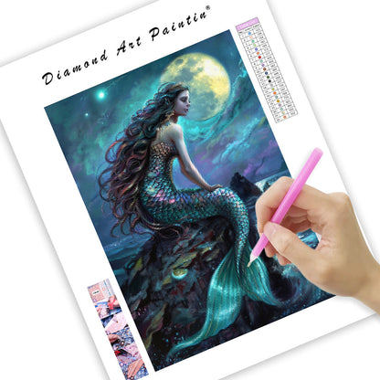 Iridescent Mermaid - Diamond Painting