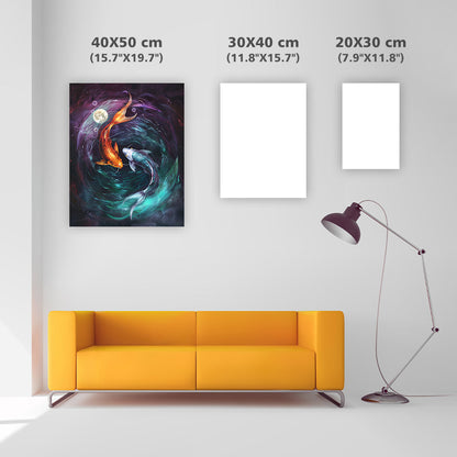 Lunar Koi - Diamond Painting