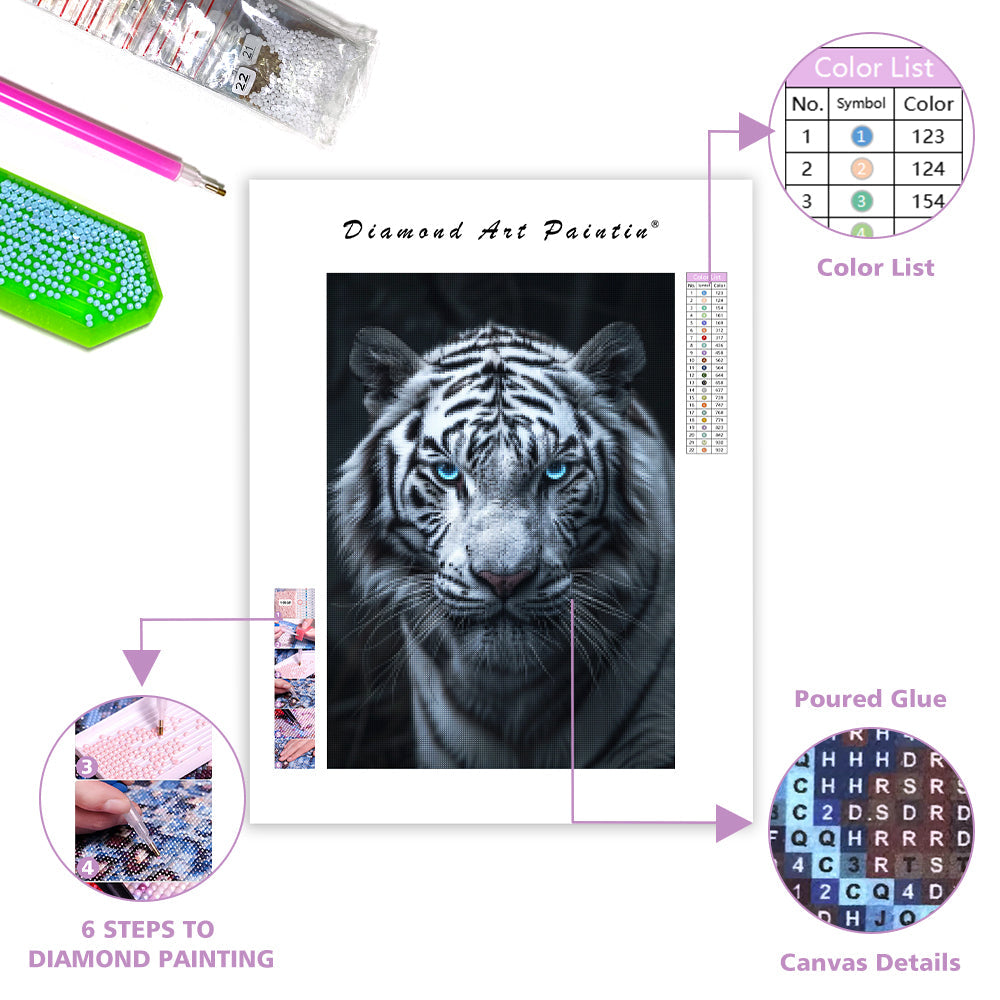 Mystic Tiger - Diamond Painting