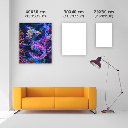 Opal Dragon - Diamond Painting