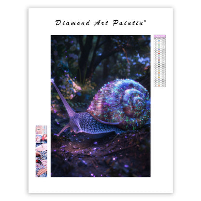 Opal Snail - Diamond Painting