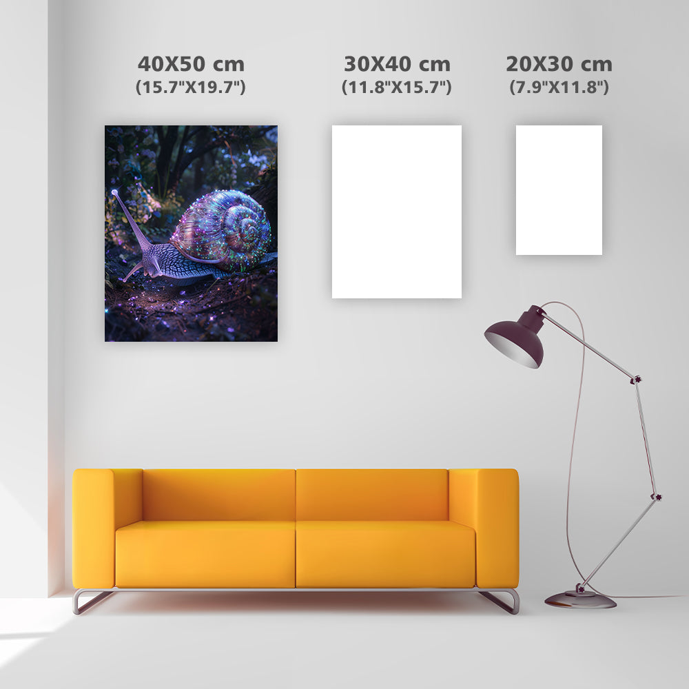 Opal Snail - Diamond Painting