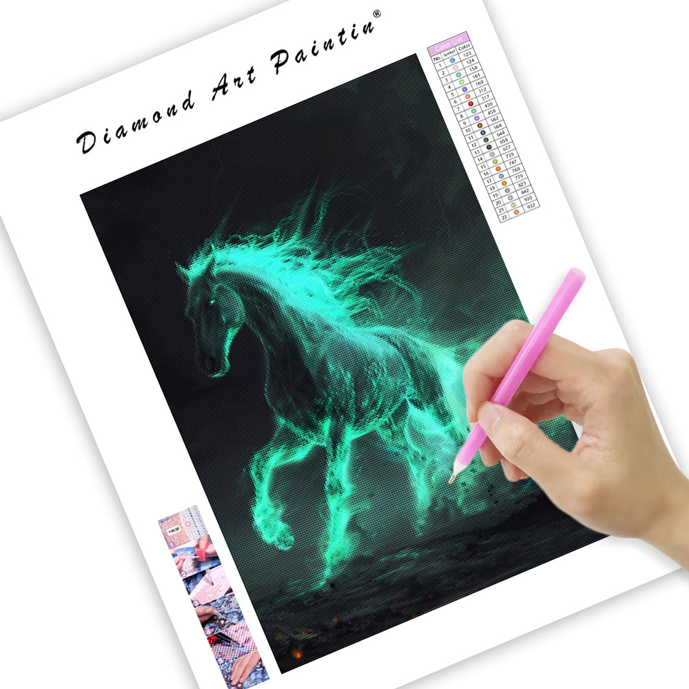 Phantom Stallion - Diamond Painting