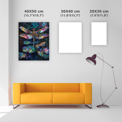 Prism Dragonfly - Diamond Painting